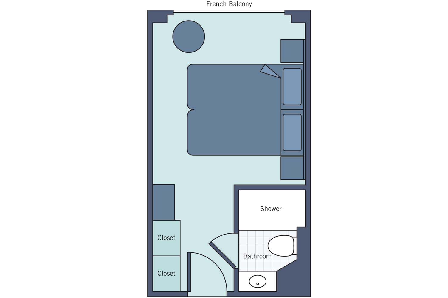 UNI River Baroness Cat 1 floor plan